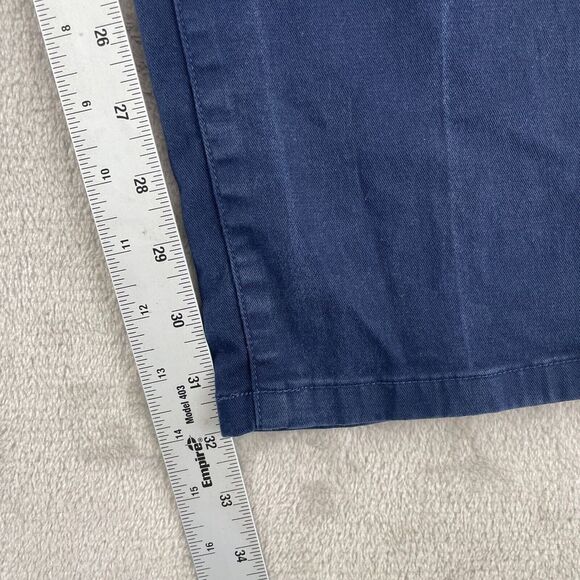 RHONE Everyday Twill 5-Pocket Pants Men 32x32 Navy Blue Slim Straight Fit - Picture 10 of 15